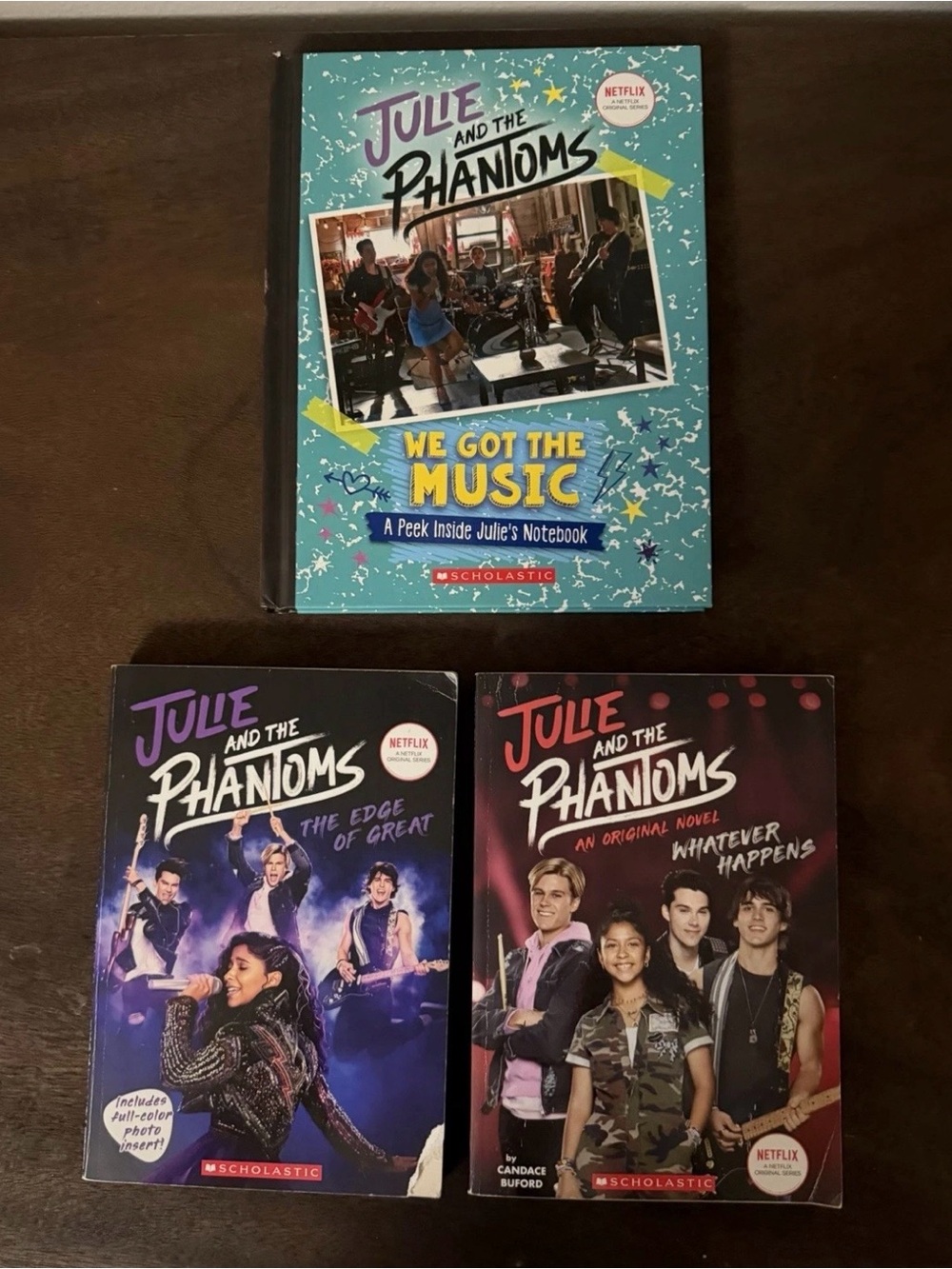 Julie and the Phantoms Bundle: Books + Merch (READ DESCRIPTION!!)